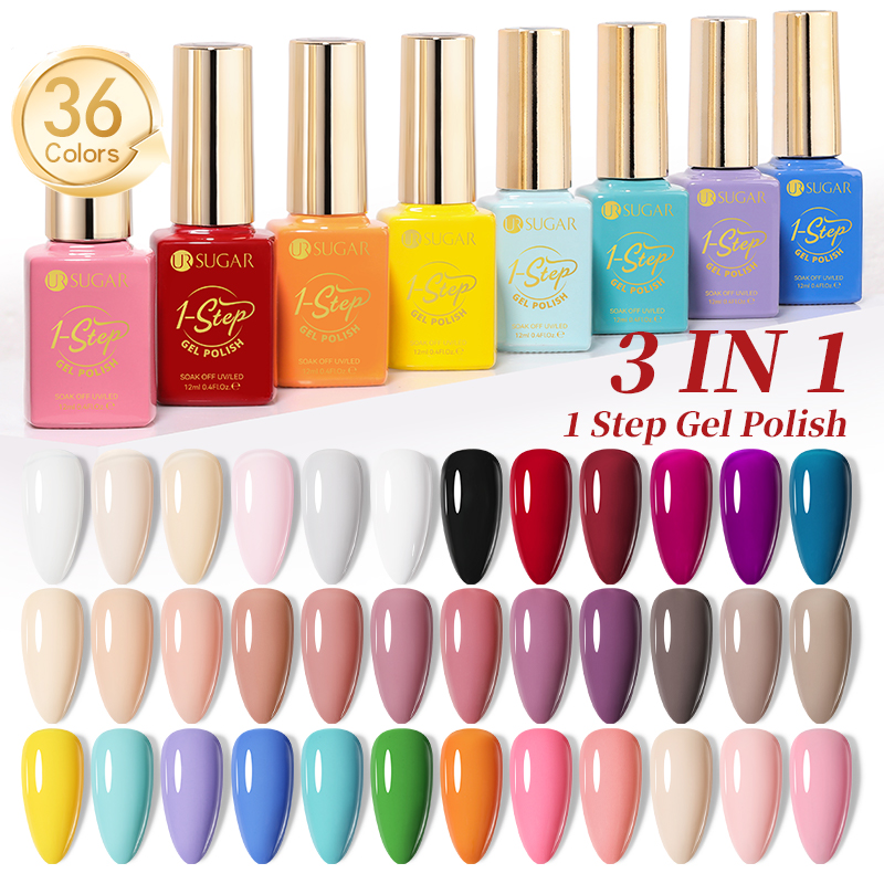 Nail Art One Stroke - UR SUGAR 1-خطوة هلام البولندية 12