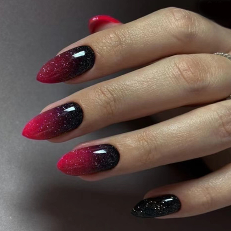 24 قطعة من أظافر الوردي الأحمر - مراجعة Nail Art Zebra وسعره