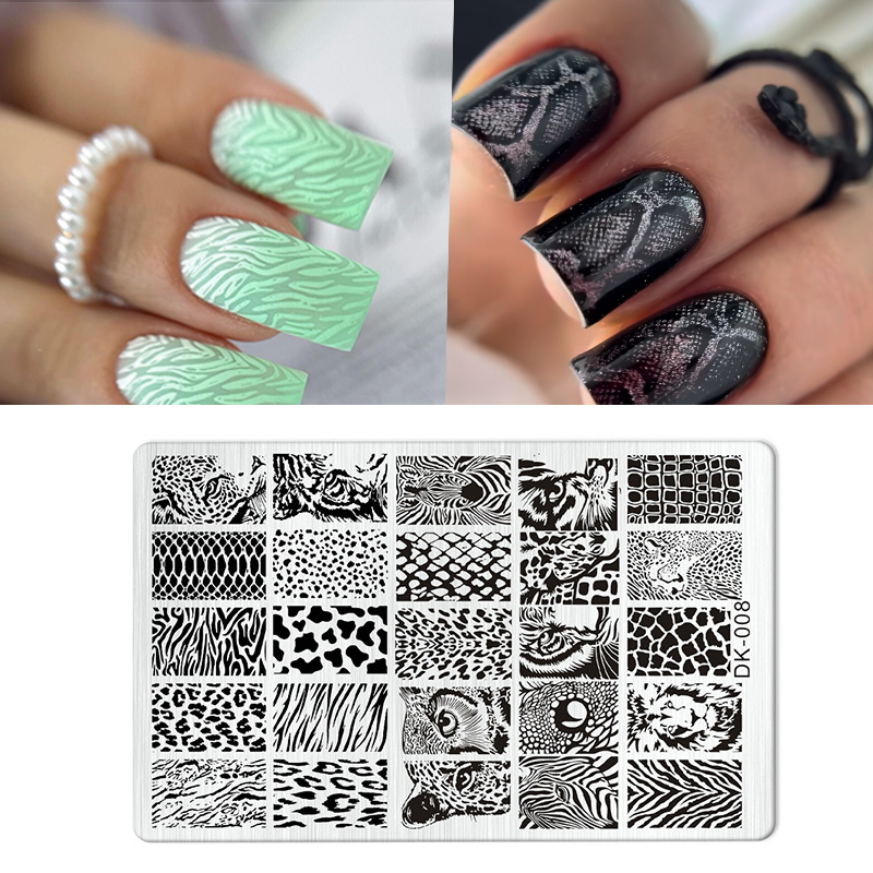 الحيوان صورة ثعبان ليوبارد مسم - مراجعة Nail Art Zebra وسعره