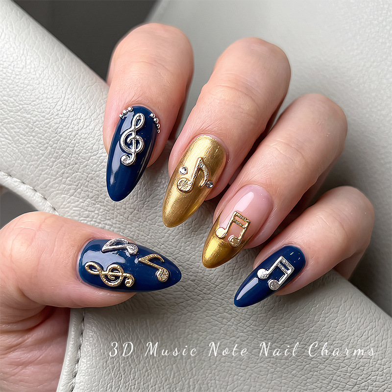 30 قطعة من زينة الأظافر ثلاثية - مراجعة Nail Art Lotso وسعره