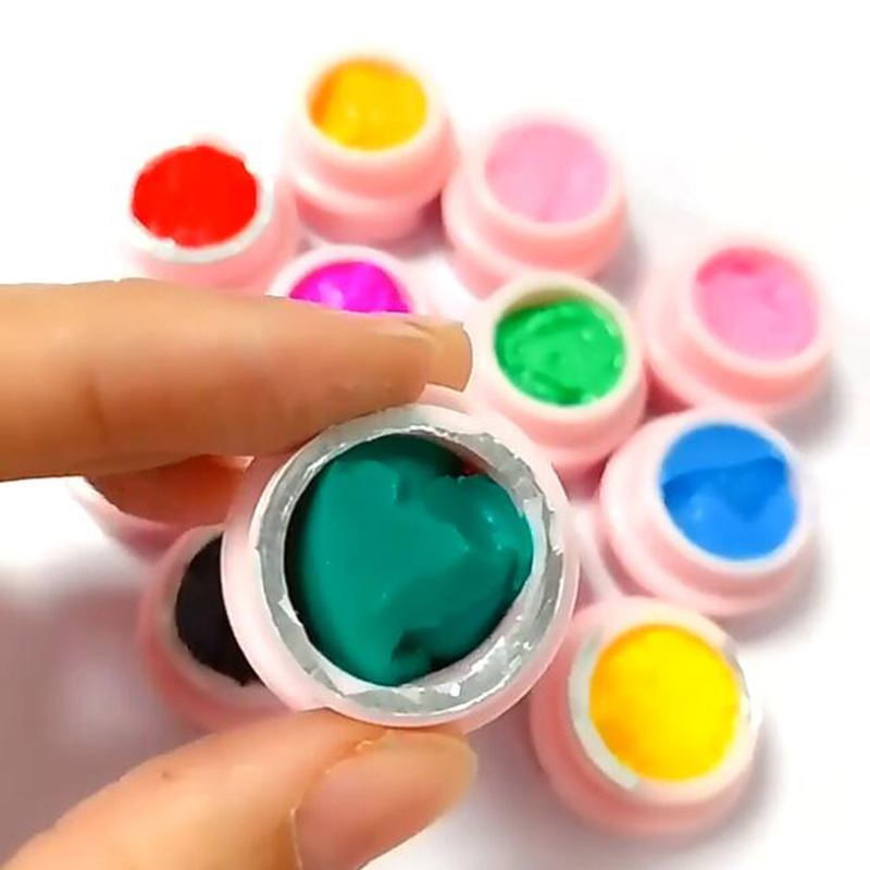 12 لون النحت جيل للأظافر ، 5D  - مراجعة Nail Art One Stroke وسعره