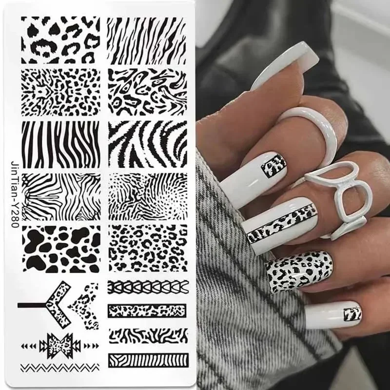 النمر زيبرا ليوبارد طباعة مسما - مراجعة Nail Art Zebra وسعره