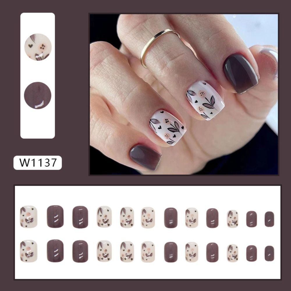 جديد قصير جولة الأظافر كاذبة ز - مراجعة Nail Art Zebra وسعره