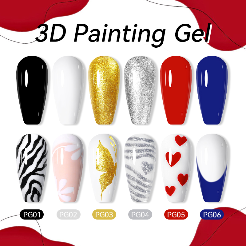 LILYCUTE 8 مللي ثلاثية الأبعاد - مراجعة Nail Art One Stroke وسعره