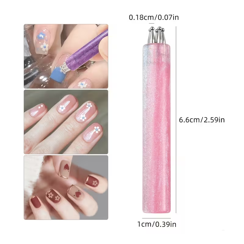 قلم تشكيل الأظافر بتصميم جديد، - مراجعة Nail Art One Stroke وسعره