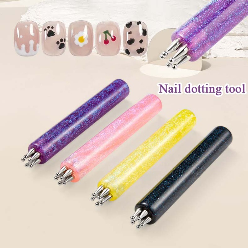 قلم تزيين الأظافر بخمس بتلات،  - مراجعة Nail Art One Stroke وسعره