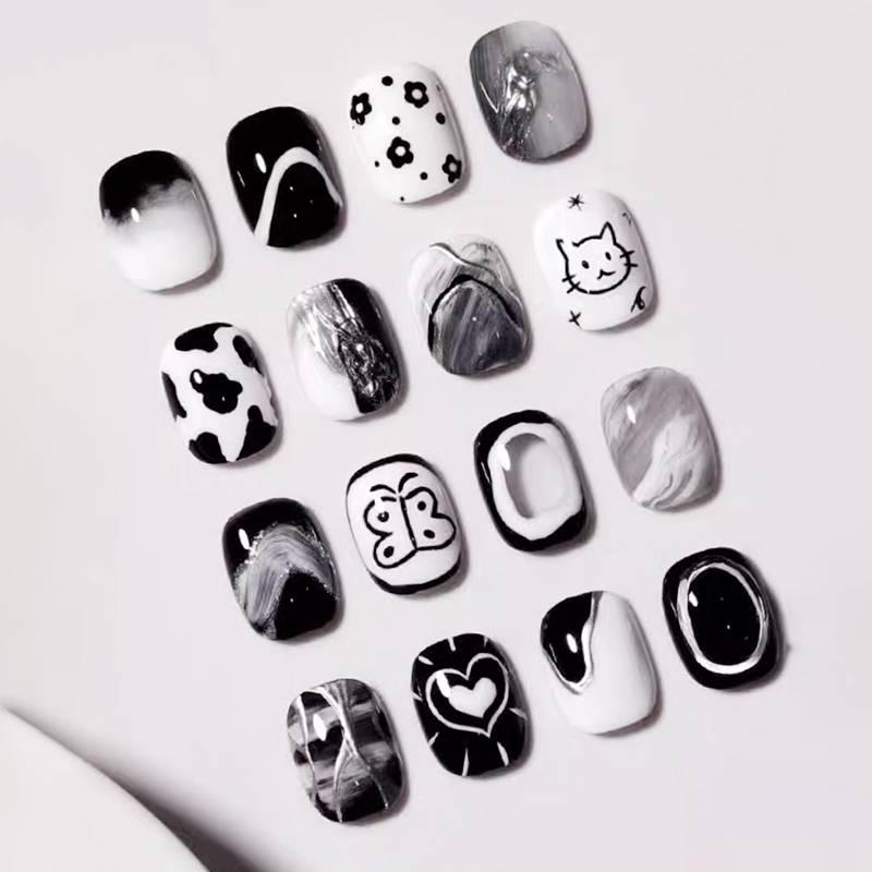 UR SUGAR 3 IN 1 أسود أبيض 1-St - مراجعة Nail Art One Stroke وسعره